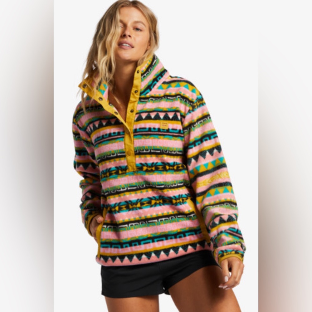 Billabong Switchback Lite Mock Neck Fleece